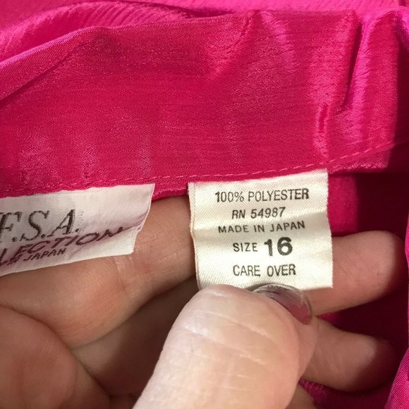 F.S.A. Collection Vintage Button Up Shirt Sz 16 - Picture 4 of 4